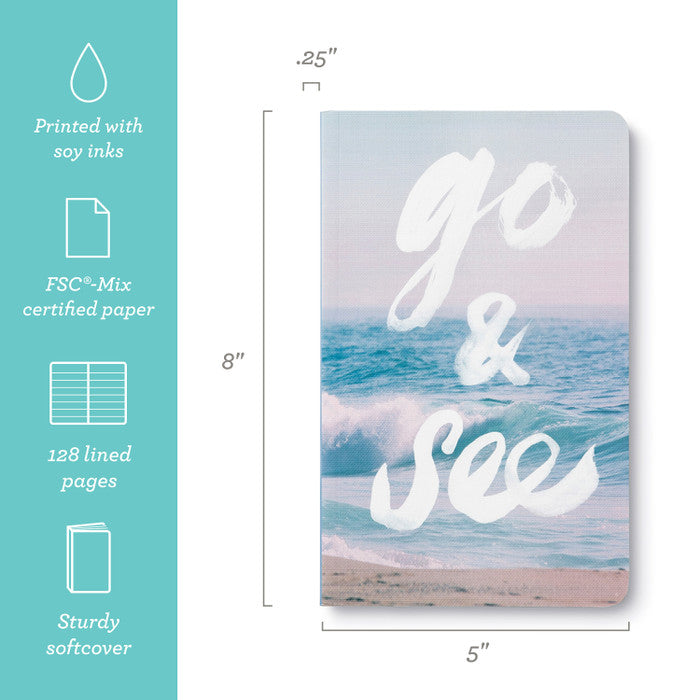 GO & SEE Softcover Journal
