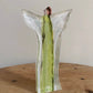 Green "Hallelujah" Acrylic Angel