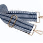 Island Navy Blue Matte HydroBag with Navy/White Woven Strap