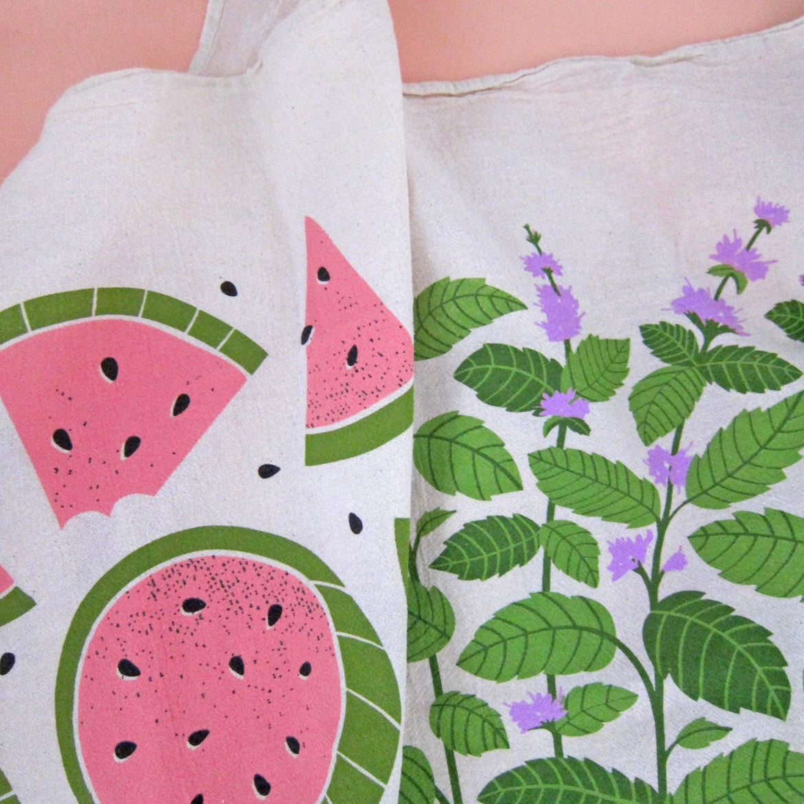Mint & Melon - Dish Towel Set of 2
