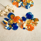 Elle Drago Floral Stud Earrings