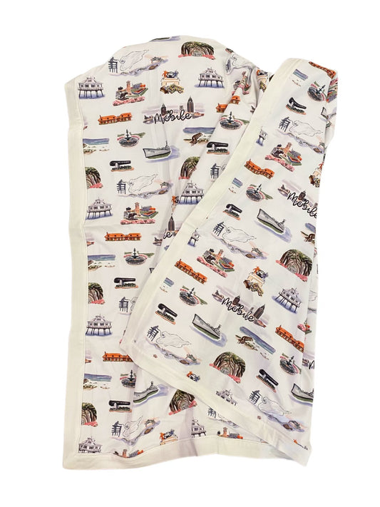 City of Mobile Childs Blanket