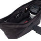 Black HydroHobo Bag with Gunmetal Hardware