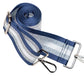 Navy Blue Shiny HydroBag with Gray/Navy  Strap