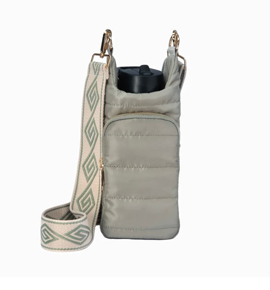 Sage Green HydroBag with Tan/Green Strap