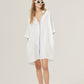 Lighthouse Linen Shirt Dress