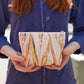 Small Tiger Lily Marbled Pouch