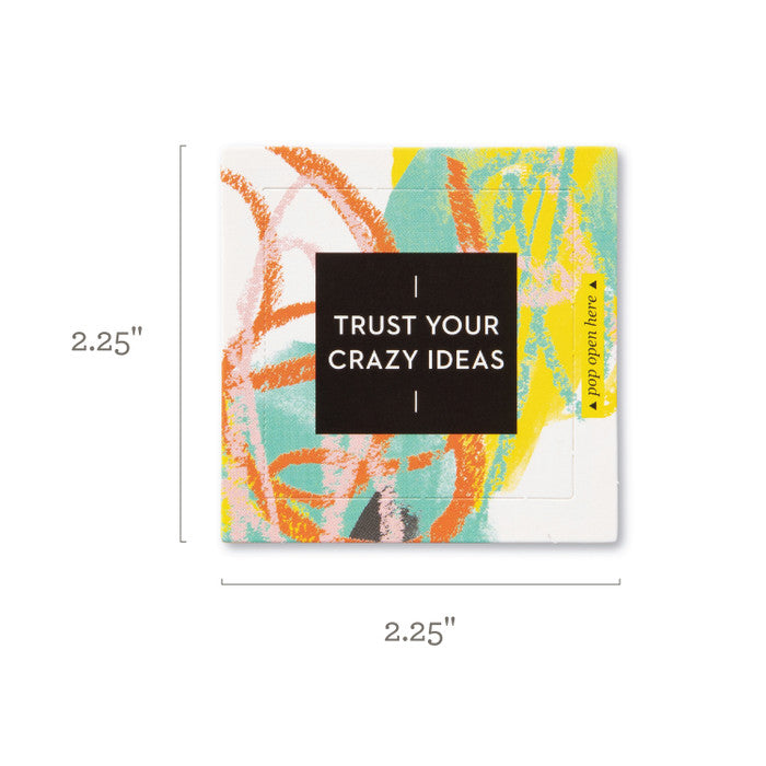 Trust Your Crazy Ideas Pop-Open Cards