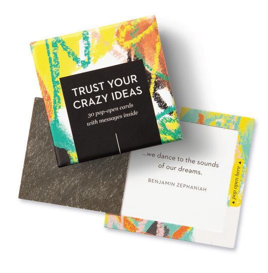 Trust Your Crazy Ideas Pop-Open Cards