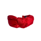 Cupid Red Dupioni Silk Top Knot Headband
