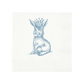 Royal Bunny Beverage Napkins