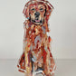 "Golden Retriever Red" acrylic