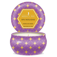 Spa Holiday 9oz Tin Candle