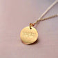 ‘You Are My Sunshine’ Engraved Charm
