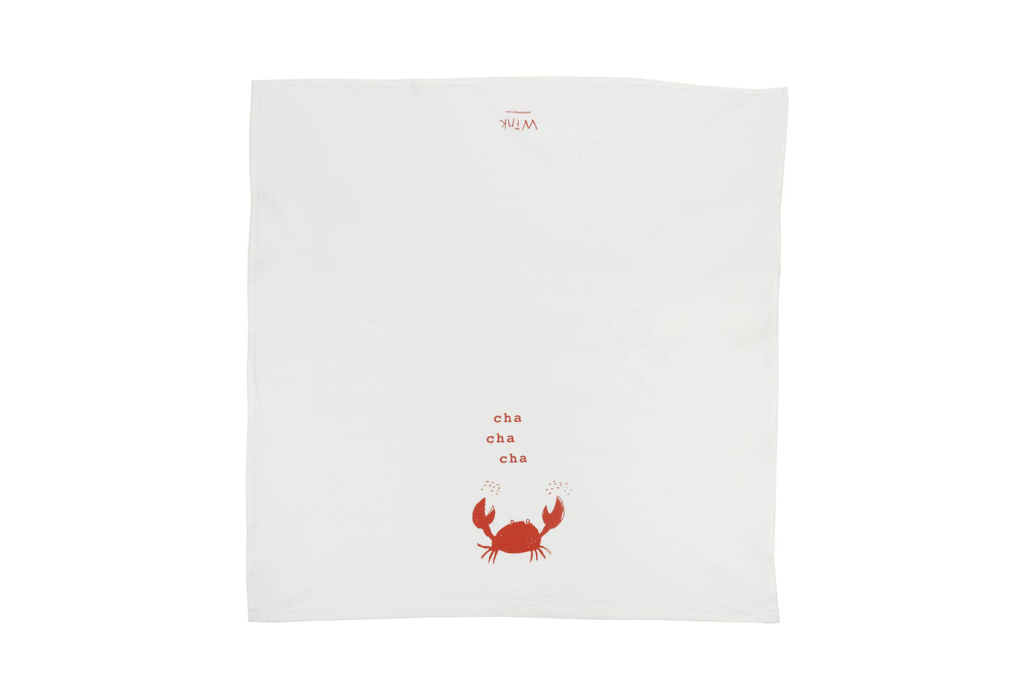 Cha cha crab tea towel