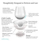 Stemless Wine Chiller - Sand