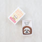 My Happy Place Wool Felt Sloth In A Matchbox