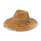 Candy Stitched Panama Hat