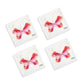 Pink Butterfly Cocktail Napkins-Set of 4