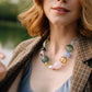 Iris Glass Blown Necklace