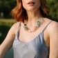 Iris Glass Blown Necklace