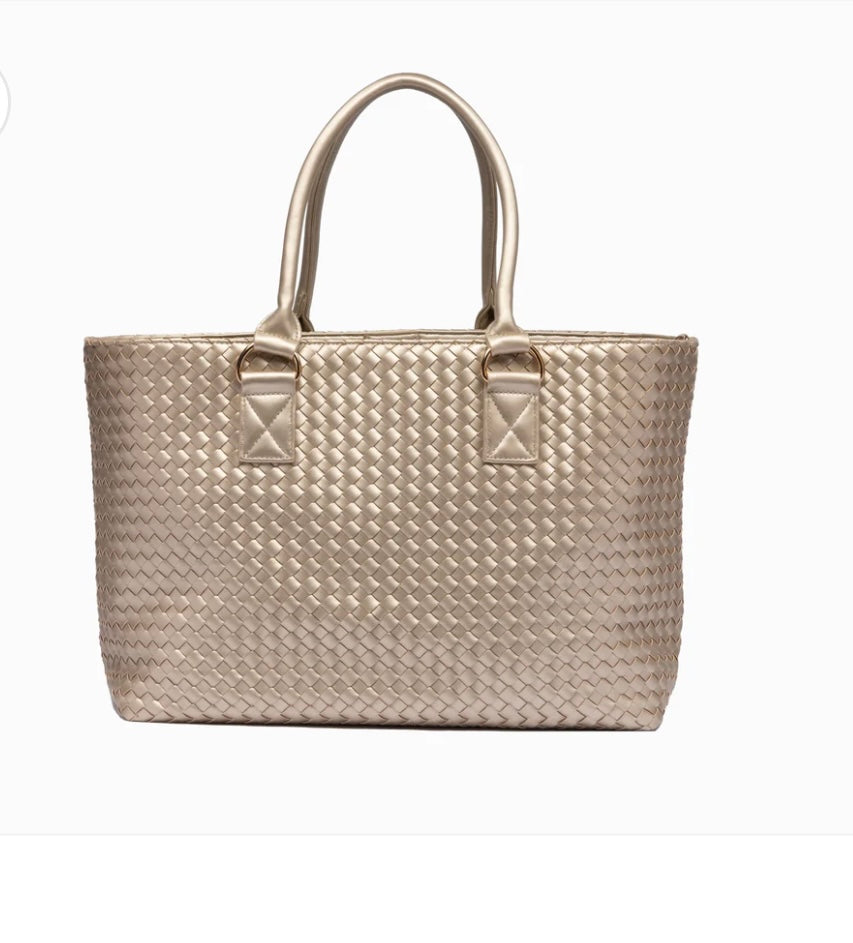 Gold Woven Hydrotote