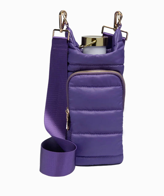 Deep Violet Matte HydroBag with Matching Solid Strap
