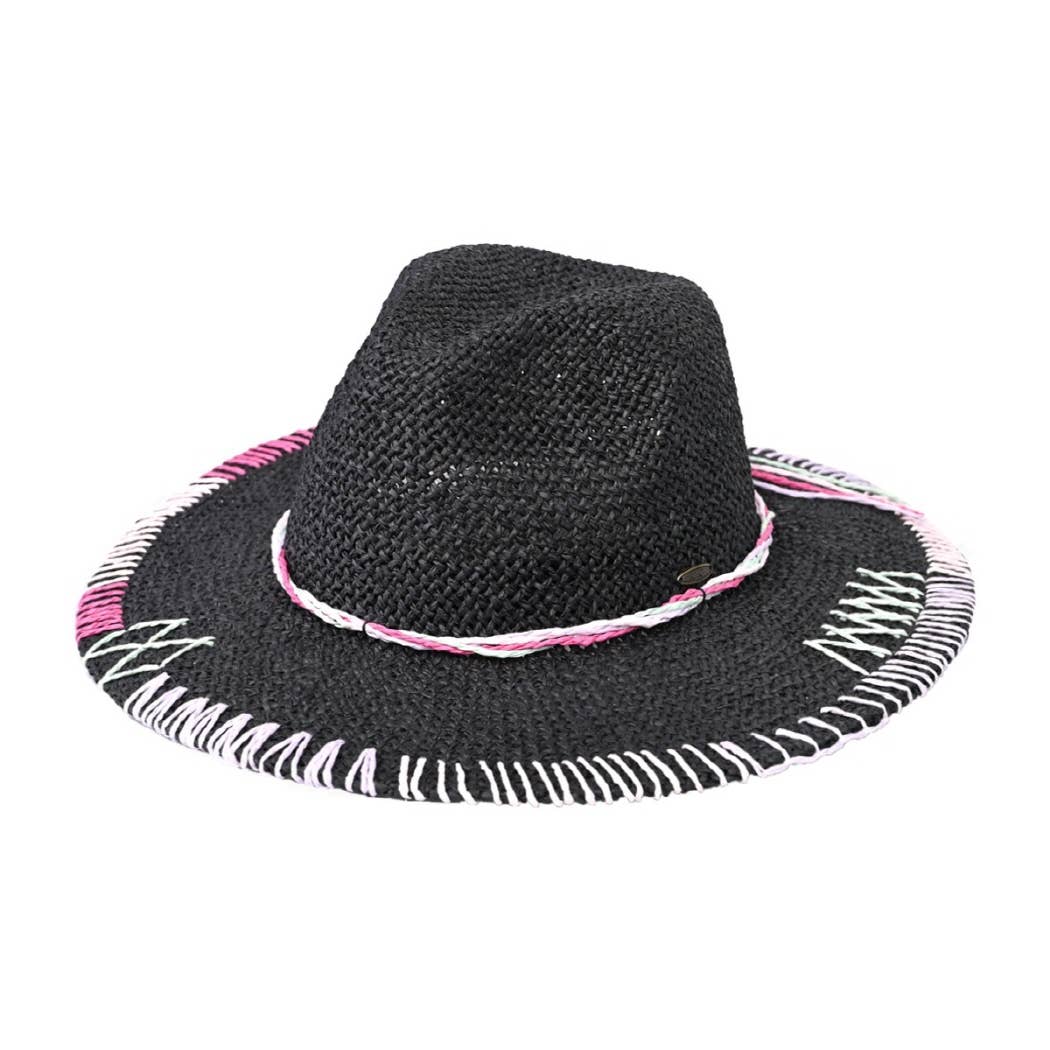 Kat Stitched Panama Hat