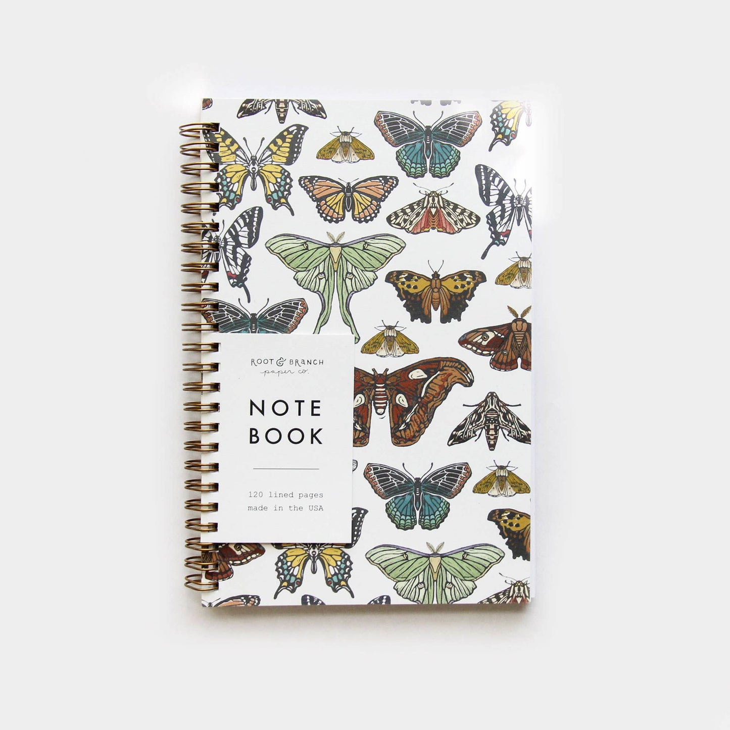 Butterfly Collection Spiral Bound Notebook