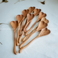 Wiggly Heart-Shaped Wooden Spoon