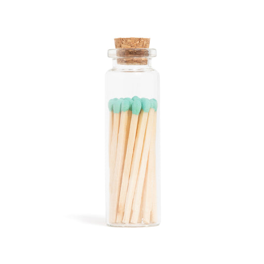 Mint Matches in Small Corked Vial