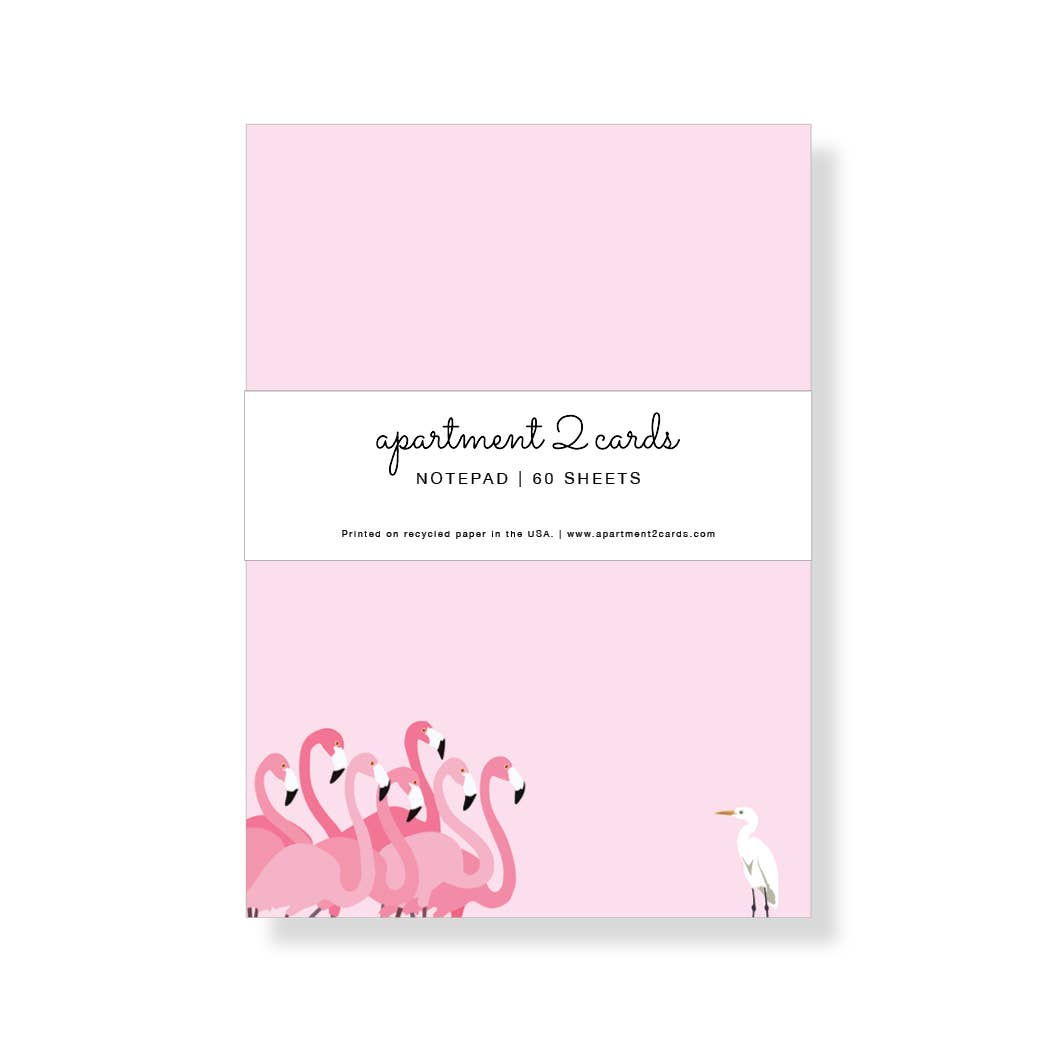 Flock of Flamingos Notepad