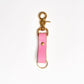 Swivel Snap Keychain: Pink