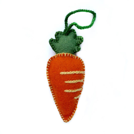 Orange Carrot Easter Ornament
