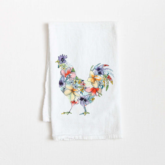 Chicken Flour Sack Tea Towel