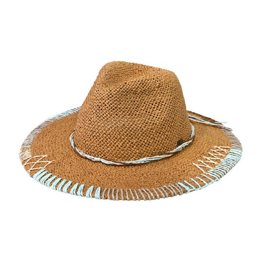 Quinn Stitched Panama Hat